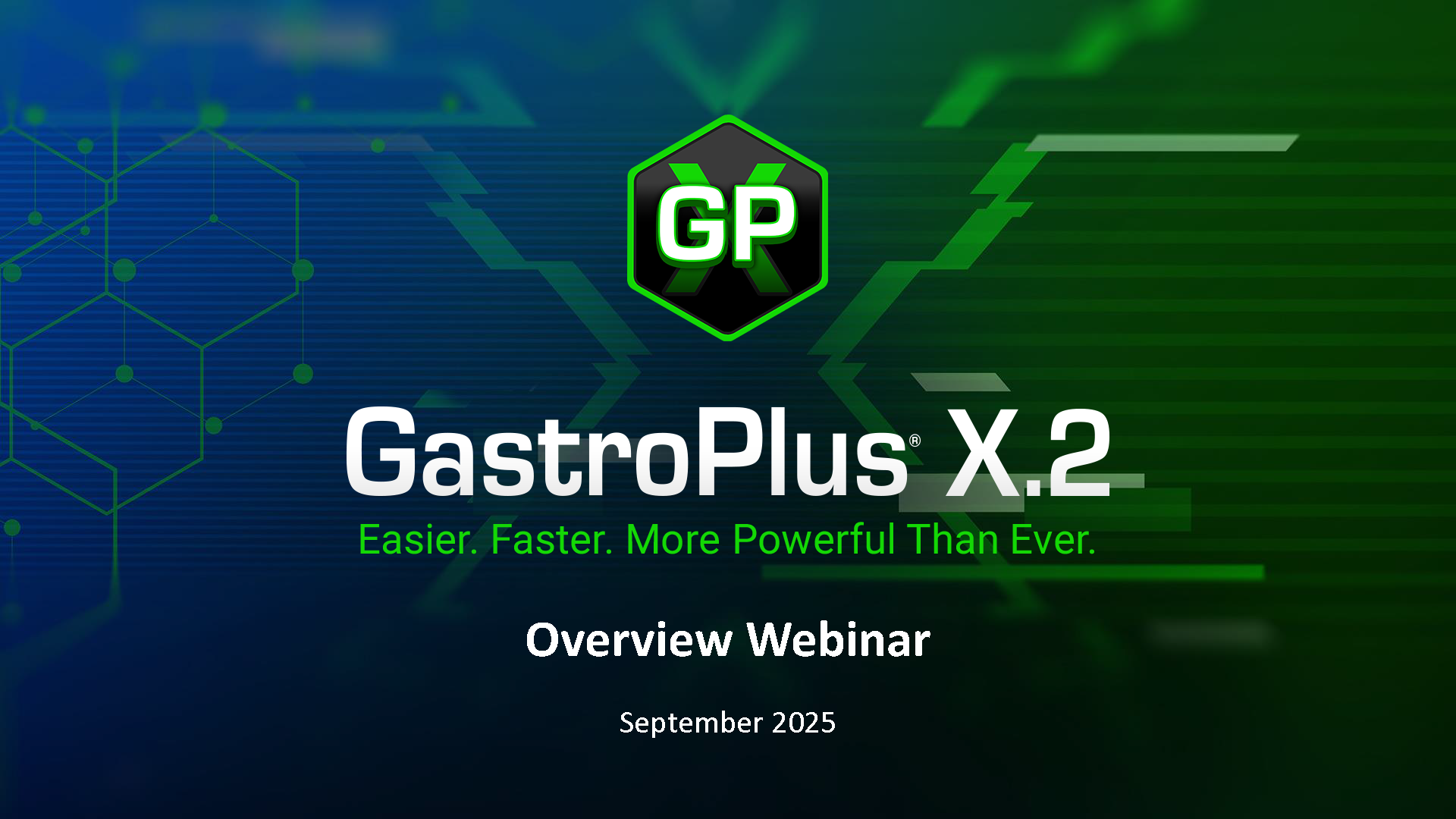 視頻 | GastroPlus 10.2 整體與新功能簡介（中英文字幕）